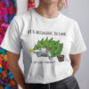 Cat Pushing Christmas Tree Shirt Its Beginning To Look A Lot Like Christmas.jpg