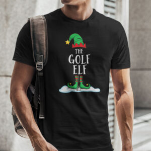 The Golf Elf Shirt Xmas Gift Family Group Elf Christmas.jpg