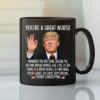 Donald Trump Youre A Great Nurse Merry Christmas Coffee Mug.jpg