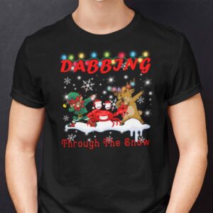 Christmas Crab Shirt Dabbing Through The Snow.jpg