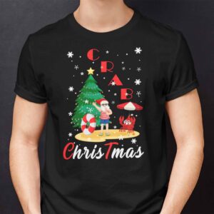 Santa Claus Christmas Crab Shirt.jpg