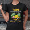 Christmas Camping Shirts Wine No Great Camping Started With Eating A Salad.jpg
