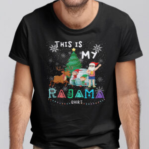 This is My Christmas Pajama Shirt Xmas Lights Funny Holiday T shirt Merry Christmas fff.jpg