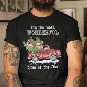 Christmas Cars Shirt Its The Most Wonderful Time Of The Year Red Car cc.jpg