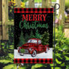 Merry Christmas Red Truck Garden Flag.jpg