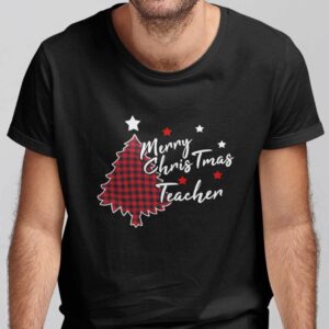 Teacher Christmas Tree Shirt Merry Christmas Teacher.jpg