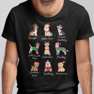 Character Christmas Shirts Merry Christmas Dog Cartoon T Shirt.jpg
