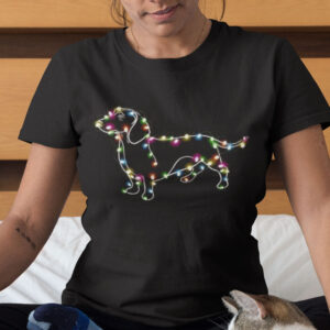 Dachshund Christmas Light Shirt Dachshund Lovers.jpg