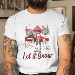 Let It Snow Cocker Spaniel Christmas Shirts.jpg