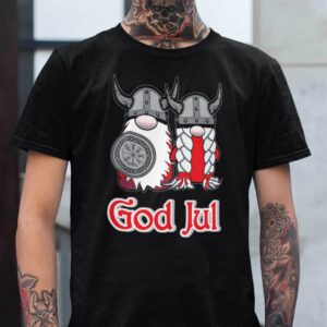 Gnome Viking Warrior God Jul Shirt.jpg