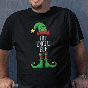 The Uncle Elf Shirt Xmas Gift Family Group Elf Christmas.jpg