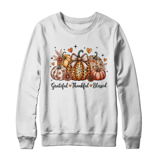 Thankful Grateful Blessed Pumpkin Christian Thanksgiving Fall Shirt Sweatshirt Crewneck Sweatshirt White 600x.jpg