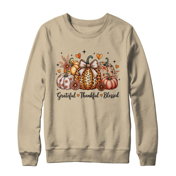 Thankful Grateful Blessed Pumpkin Christian Thanksgiving Fall Shirt Sweatshirt Crewneck Sweatshirt Sand 600x.jpg