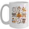 Nurse Thanksgiving Thankful Turkey Healthcare Worker Autumn Mug 15oz Mug White front 600x.jpg