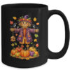Scarecrow Autumn Harvest Fall Season Pumpkin Thanksgiving Mug 15oz Mug Black back 600x.jpg