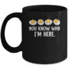 Retro Thanksgiving You Know Why I m Here Deviled Egg Funny Mug 11oz Mug Black front 600x.jpg