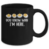 Retro Thanksgiving You Know Why I m Here Deviled Egg Funny Mug 11oz Mug Black back 600x.jpg