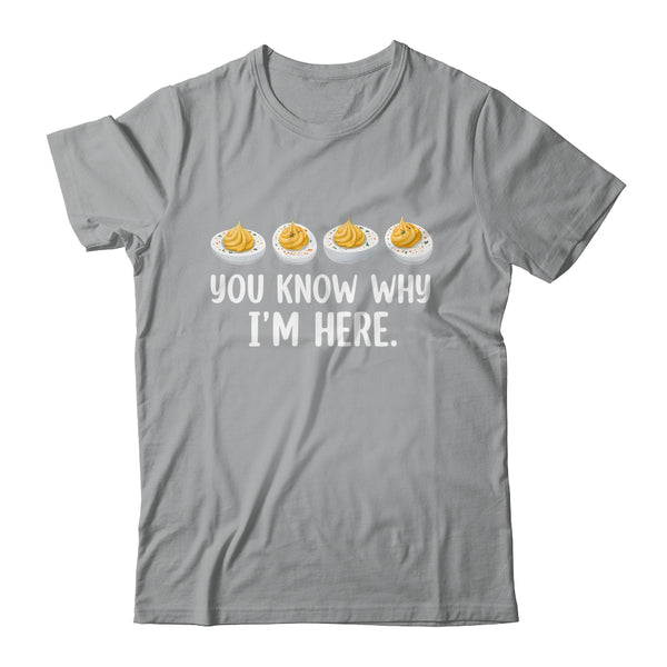 Retro Thanksgiving You Know Why I m Here Deviled Egg Funny Shirt Hoodie Classic T Shirt Sport Grey 600x.jpg