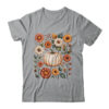 Pumpkin Season Wildflower Thanksgiving Autumn Fall Leaves Shirt Sweatshirt Classic T Shirt Sport Grey 600x.jpg