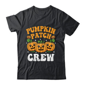 Pumpkin Patch Crew Matching Family Group Fall Autumn Shirt Sweatshirt Classic T Shirt Black 600x.jpg
