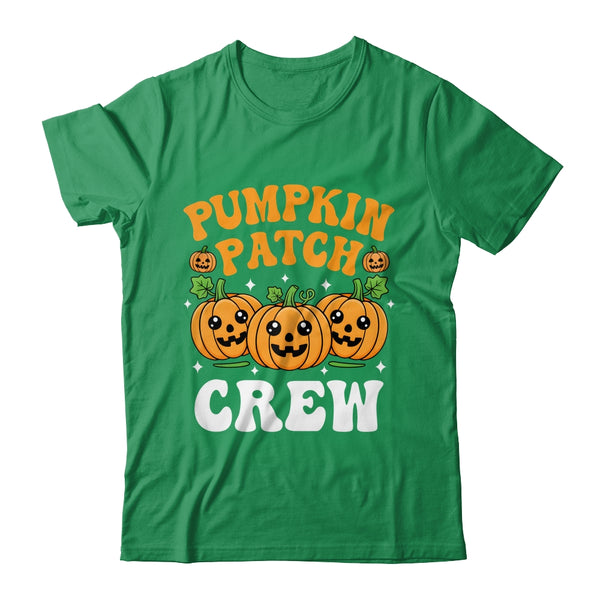 Pumpkin Patch Crew Matching Family Group Fall Autumn Shirt Sweatshirt Classic T Shirt Irish Green 600x.jpg