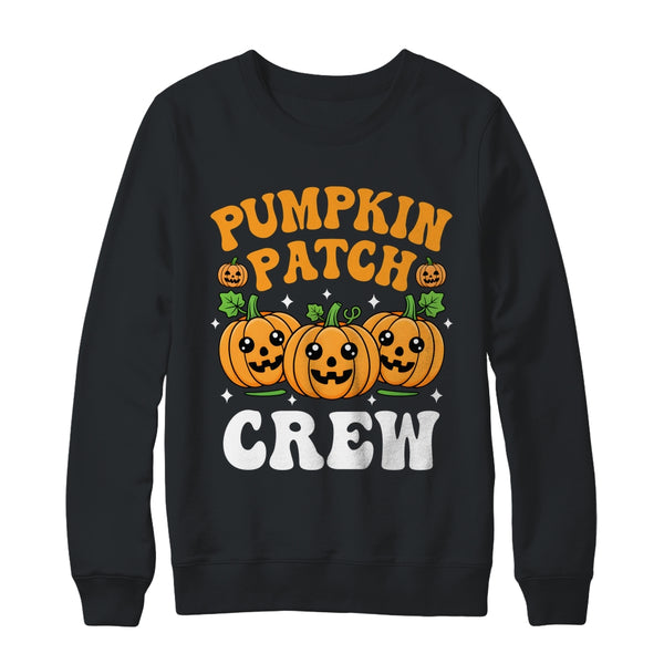 Pumpkin Patch Crew Matching Family Group Fall Autumn Shirt Sweatshirt Crewneck Sweatshirt Black 600x.jpg