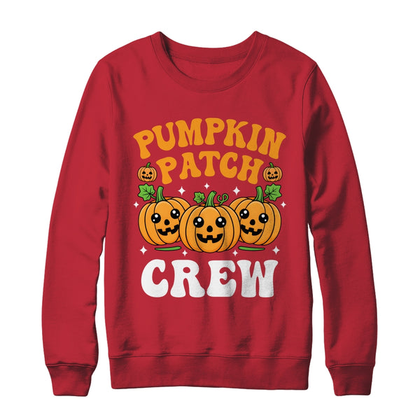 Pumpkin Patch Crew Matching Family Group Fall Autumn Shirt Sweatshirt Crewneck Sweatshirt Red 600x.jpg