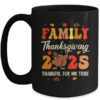 Family Thanksgiving 2025 Crew Dabbing Turkey Group Matching Mug 15oz Mug Black front 600x.jpg