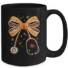 Retro Pumpkin Nurse Life Stethoscope Fall Autumn Coquette Bow Nurse Mug 15oz Mug Black back 600x.jpg