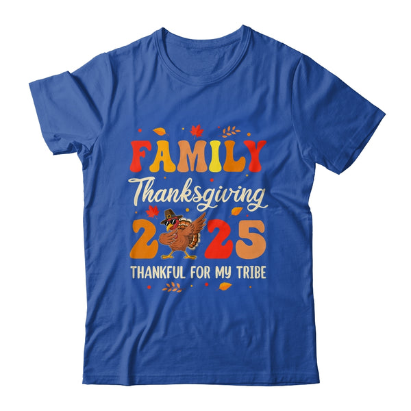 Family Thanksgiving 2025 Crew Dabbing Turkey Group Matching Shirt Hoodie Classic T Shirt Royal 600x.jpg