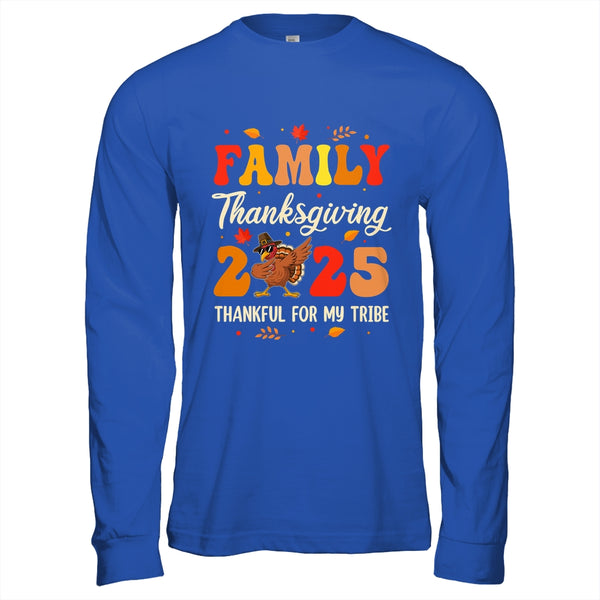 Family Thanksgiving 2025 Crew Dabbing Turkey Group Matching Shirt Hoodie Long Sleeve T Shirt Royal 600x.jpg