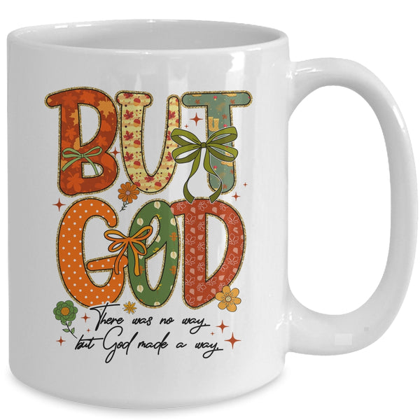 But God Christian Fall Autumn Thankful Floral Coquette Bow Mug 15oz Mug White back 600x.jpg