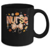 Retro Pumpkin Nurse Life Stethoscope Fall Autumn Funny Nurse Mug 11oz Mug Black back 600x.jpg
