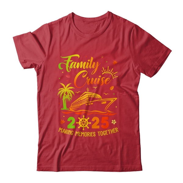 Family Cruise 2025 Thanksgiving Autumn Cruise Squad Shirt Sweatshirt Classic T Shirt Red 600x.jpg