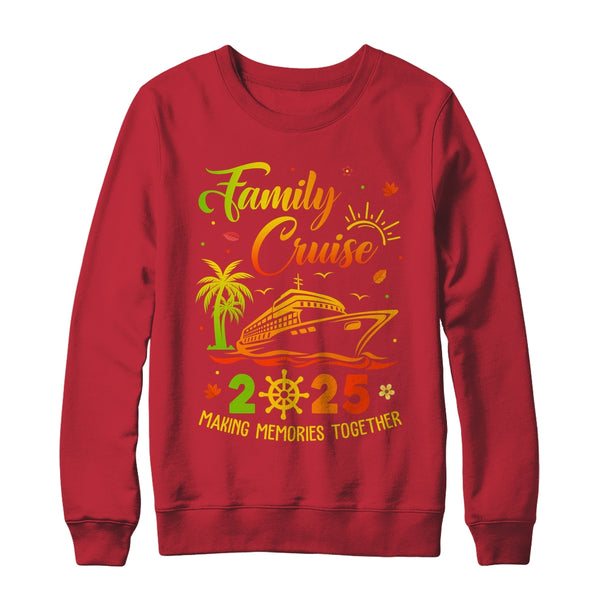 Family Cruise 2025 Thanksgiving Autumn Cruise Squad Shirt Sweatshirt Crewneck Sweatshirt Red 600x.jpg