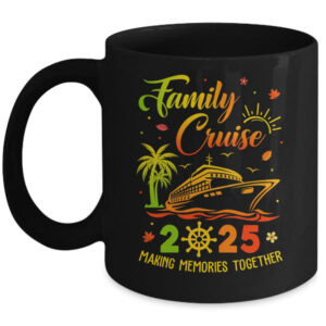 Family Cruise 2025 Thanksgiving Autumn Cruise Squad Mug 11oz Mug Black front 600x.jpg