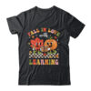 Retro Fall In Love With Learning Autumn Pumpkin Teacher Kids Shirt Hoodie Classic T Shirt Black 600x.jpg