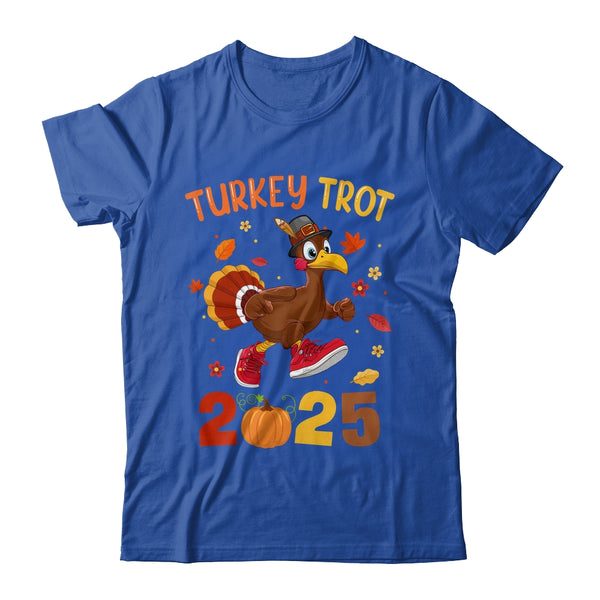 Turkey Trot 2025 Thanksgiving Turkey Running Runner Autumn Shirt Hoodie Classic T Shirt Royal 600x.jpg