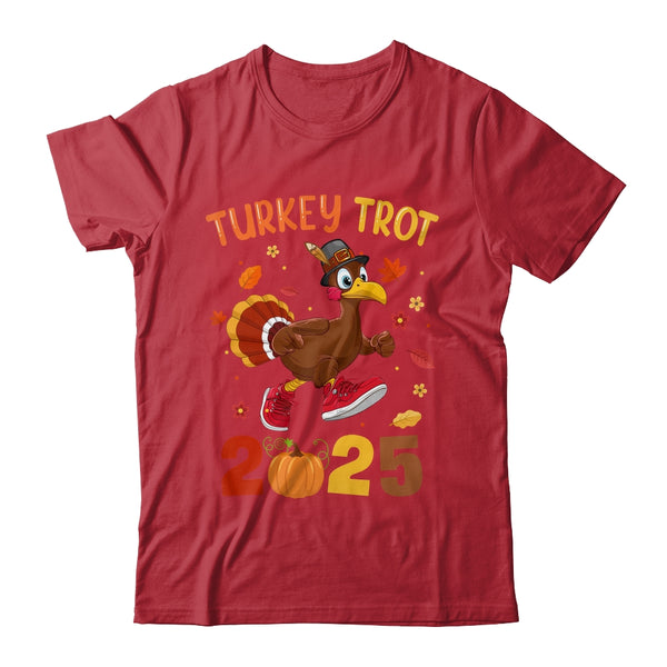 Turkey Trot 2025 Thanksgiving Turkey Running Runner Autumn Shirt Hoodie Classic T Shirt Red 600x.jpg