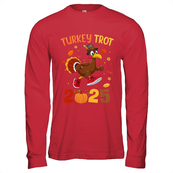 Turkey Trot 2025 Thanksgiving Turkey Running Runner Autumn Shirt Hoodie Long Sleeve T Shirt Red 600x.jpg
