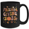 Retro Groovy Friends Giving 2025 Thanksgiving Friendsgiving Mug 15oz Mug Black back 600x.jpg