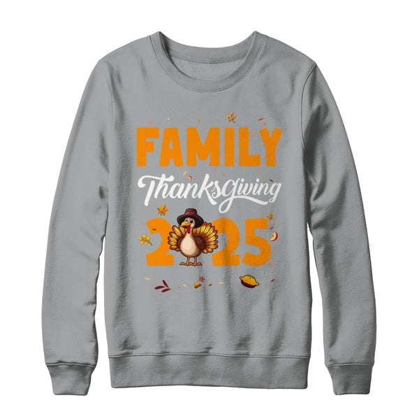 Family Thanksgiving 2025 Fall Autumn Turkey Matching Family Shirt Sweatshirt Crewneck Sweatshirt Sport Grey 600x.jpg
