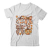 Floral Pumpkin Floral Coquette Fall Pumpkin Autumn Girly Shirt Sweatshirt Classic T Shirt White 600x.jpg