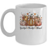 Thankful Grateful Blessed Pumpkin Christian Thanksgiving Fall Mug 11oz Mug White front 600x.jpg