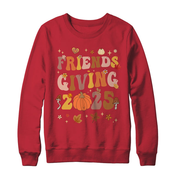 Retro Groovy Friends Giving 2025 Thanksgiving Friendsgiving Shirt Sweatshirt Crewneck Sweatshirt Red 600x.jpg