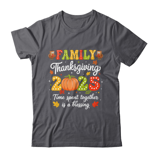 Family Thanksgiving 2025 Thanksgiving Crew Turkey Matching Shirt Sweatshirt Classic T Shirt Dark Heather 600x.jpg