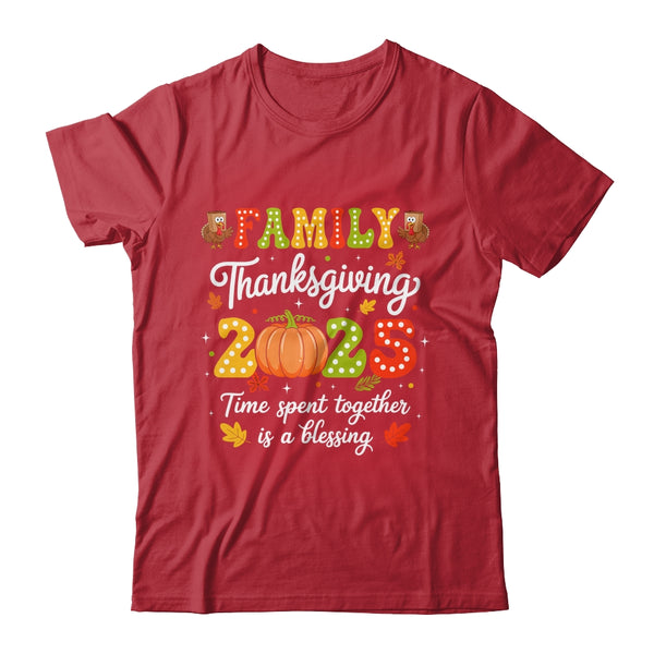 Family Thanksgiving 2025 Thanksgiving Crew Turkey Matching Shirt Sweatshirt Classic T Shirt Red 600x.jpg