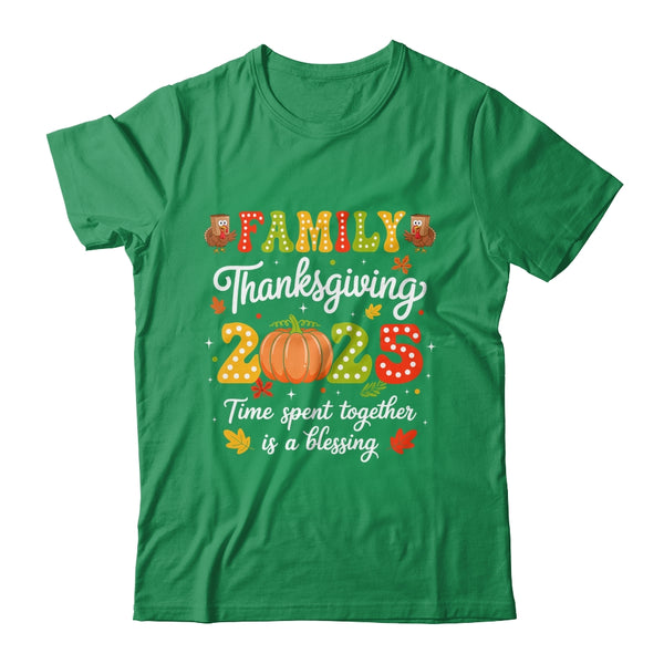 Family Thanksgiving 2025 Thanksgiving Crew Turkey Matching Shirt Sweatshirt Classic T Shirt Irish Green 600x.jpg