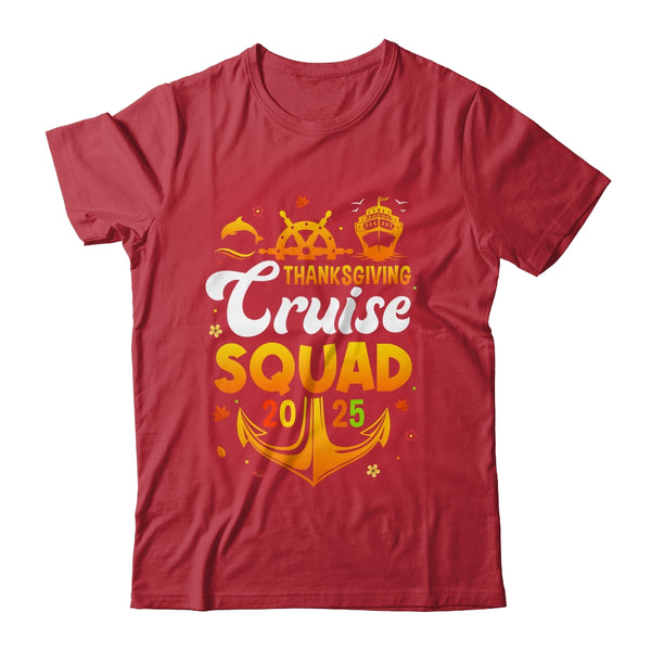 Thanksgiving Cruise Squad Matching Family Vacation 2025 Trip Shirt Sweatshirt Classic T Shirt Red 600x.jpg
