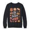 Tis The Season Pumpkin Autumn Fall Y all Leaves Thanksgiving Shirt Sweatshirt Crewneck Sweatshirt Black 600x.jpg